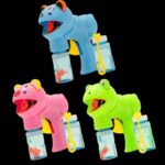 Пистолет за сапунени балончета - Indy Indymal bubble gun игра със сапунени балончета жаба коте или прасе пистолет играчка за балончета балони цена цени