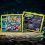 Пъзел - Spongebob Squarepants - Theory11 puzzle класически пъзел с луксозна торбичка за съхранение висококачествен пъзел интерактивен пъзел цена цени спонджбоб квадратни гащи анимационен