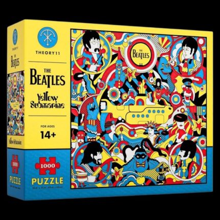 Пъзел - Yellow Submarine - Theory11 puzzle класически пъзел с луксозна торбичка за съхранение висококачествен пъзел цена цени бийтълс жълтата подводница beatles