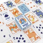 Карти за игра - Bluey - Bicycle playing cards цена цени карти за трикове cardistry покер белот игри с карти карти с тематика Блуи Bluey franchise tv kids show animation cartoon анимация анимационни филмчета