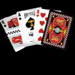 Карти за игра - Cars - Bicycle playing cards цена цени карти за трикове cardistry покер белот игри с карти disney pixar cars franchise дисни пиксар колите анимациа анимационен филм анимационни филмчета карти с тематика колите