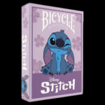 Карти за игра - Disney Stitch Purple - Bicycle playing cards lilo and stitch franchise disney themed stitch playing cards цена цени карти за игра за белот покер трикове с карти cardistry с тематика стич дисни анимация анимационни филмчета анимационен филм