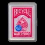 Карти за игра - Clear Plastic Waterproof Red - Bicycle playing cards цена цени карти за игра пластмасови 100% пластмаса карти за белот покер трикове с карти cardistry игри край басейна за къмпинг водоустойчиви гъвкави пластмасови карти за игра