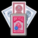 Карти за игра - Clear Plastic Waterproof Red - Bicycle playing cards цена цени карти за игра пластмасови 100% пластмаса карти за белот покер трикове с карти cardistry игри край басейна за къмпинг водоустойчиви гъвкави пластмасови карти за игра