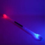 Светещ LED стаф - 90см - Lumi PRO Rechargeable - Threeworlds LED staff светещ тренировъчен стаф подходящ за деца и начинаещи здрав поликарбонатно тяло 20 различни модела на светене цена цени за представления тренировки