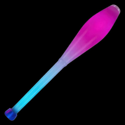 Светещи LED бухалки - Lumi PRO USB Rechargeable - Threeworlds LED clubs бухалки за жонглиране juggling clubs led lighting clubs for juggling 20+ color modes множество светлинни ефекти презаредими презаредима батерия 2 LED Модула rechargeable usb charging batteries цена цени циркови изкуства представления