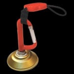 Йо-йо държач - Duncan Yo-Tility yoyo holder holster duncan toys държач за йо-йо 3-в-1 инструмент за премахване демонтиране на лагери лагер ножче за рязане на връвчици карабинер за закачване към раница колан и други 3в1 инструмент мултитул за йо-йо с държач цена цени