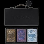 Карти за игра - Moooi Collector's Edition box set - Theory11 playing cards професионални карти за игра от марката бранда Theory11 Moooi подходящи за магия трикове с карти кардистри cardistry белот покер и игри с карти цена цени комплект от 3 тестета в луксозна кутия за колекционери и ценители на изкуството рисунки на изчезнали видове