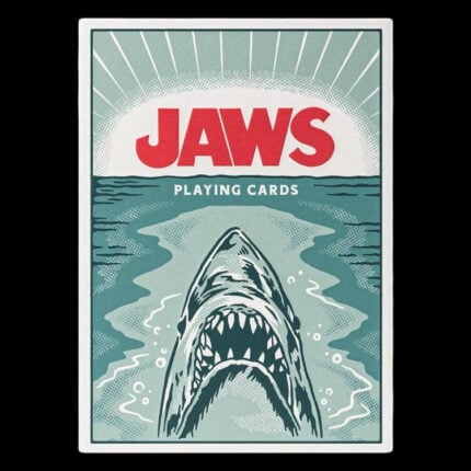 Карти за игра - Jaws - Theory11 playing cards белот покер магия трикове с карти cardistry цена цени филм челюсти класика 50 годишнина 50th anniversary classic movie
