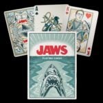 Карти за игра - Jaws - Theory11 playing cards белот покер магия трикове с карти cardistry цена цени филм челюсти класика 50 годишнина 50th anniversary classic movie