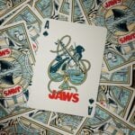 Карти за игра - Jaws - Theory11 playing cards белот покер магия трикове с карти cardistry цена цени филм челюсти класика 50 годишнина 50th anniversary classic movie