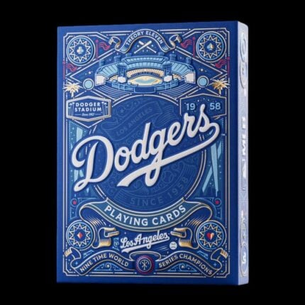 Карти за игра - Los Angeles Dodgers - Theory11 playing cards белот покер магия трикове с карти cardistry цена цени лос анджелес доджърс бейзбол отбор baseball team