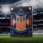 Карти за игра - U.S. Soccer - Theory11 playing cards покер магия трикове с карти cardistry цена цени футболен отбор съединени американски щати САЩ спорт