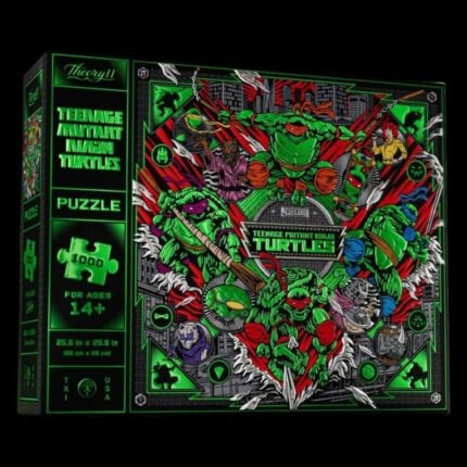 Пъзел - Teenage Mutant Ninja Turtles - Theory11 puzzle класически пъзел с луксозна торбичка за съхранение висококачествен пъзел интерактивен пъзел цена цени костенурките нинджа tmnt анимационен comics superheroes супергерой комикси