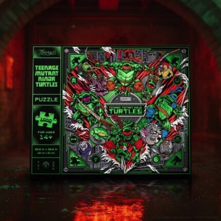 Пъзел - Teenage Mutant Ninja Turtles - Theory11 puzzle класически пъзел с луксозна торбичка за съхранение висококачествен пъзел интерактивен пъзел цена цени костенурките нинджа tmnt анимационен comics superheroes супергерой комикси