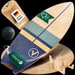 Баланс борд комплект с дъска, ролка, баланс топка и поставка Valuents balance board set тренировка за цялото тяло корков баланс борд от кленова дървесина 7 пласта с коркова ролка ролер комплект цена цени за баланс игри и развитие на баланса фитнес тренировки цена цени комплект с поставка и тренировъчна топка сърф скейтборд баланс
