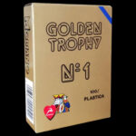 Карти за игра - Golden Trophy Blue - Modiano playing cards покер магия трикове с карти cardistry цена цени пластмасови карти за покер със стандартен 4 corner индекс пластмасови карти за игра 100% plastic playing cards 4 corner standard index