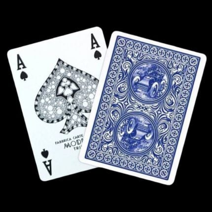 Карти за игра - Golden Trophy Blue - Modiano playing cards покер магия трикове с карти cardistry цена цени пластмасови карти за покер със стандартен 4 corner индекс пластмасови карти за игра 100% plastic playing cards 4 corner standard index