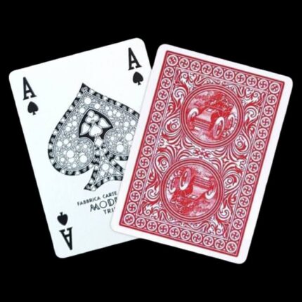 Карти за игра - Golden Trophy Red - Modiano playing cards покер магия трикове с карти cardistry цена цени пластмасови карти за покер със стандартен 4 corner индекс пластмасови карти за игра 100% plastic playing cards 4 corner standard index