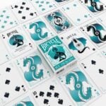 Карти за игра - Ice Dragon - Bicycle playing cards покер магия трикове с карти cardistry цена цени fantasy фентъзи леден дракон