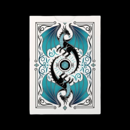 Карти за игра - Ice Dragon - Bicycle playing cards покер магия трикове с карти cardistry цена цени fantasy фентъзи леден дракон
