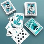 Карти за игра - Ice Dragon - Bicycle playing cards покер магия трикове с карти cardistry цена цени fantasy фентъзи леден дракон