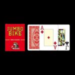 Карти за игра - Jumbo Bike Red - Modiano playing cards покер магия трикове с карти cardistry цена цени пластмасови карти за покер с джъмбо индекс пластмасови карти за игра 100% plastic playing cards