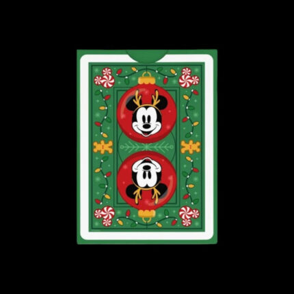 Карти за игра - Mickey and Friends Holiday - Bicycle playing cards покер магия трикове с карти cardistry цена цени дисни героите от дисни мики маус мини маус гуфи плуто доналд дък дейзи дък мики маус и приятели анимационни герои анимационен филм disney walt disney mickey mouse minnie mouse donald duck daisy duck pluto goofy cartoon characters