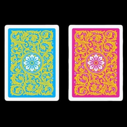 Карти за игра - Neoteric 1546 Jumbo Pink and Blue 2 pack - Copag playing cards покер магия трикове с карти cardistry цена цени пластмасови карти за покер с джъмбо индекс пластмасови карти за игра 100% plastic playing cards