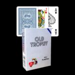 Карти за игра - Old Trophy Blue - Modiano playing cards покер магия трикове с карти cardistry цена цени пластмасови карти за покер със стандартен 4 corner индекс пластмасови карти за игра 100% plastic playing cards 4 corner standard index