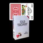 Карти за игра - Old Trophy Red - Modiano playing cards покер магия трикове с карти cardistry цена цени пластмасови карти за покер със стандартен 4 corner индекс пластмасови карти за игра 100% plastic playing cards 4 corner standard index
