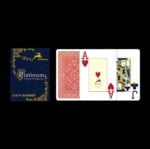 Карти за игра - Ramino Acetate Quality Red - Modiano playing cards покер магия трикове с карти cardistry цена цени пластмасови карти за покер с джъмбо индекс пластмасови карти за игра 100% plastic playing cards cellulose acetate целулозен ацетат