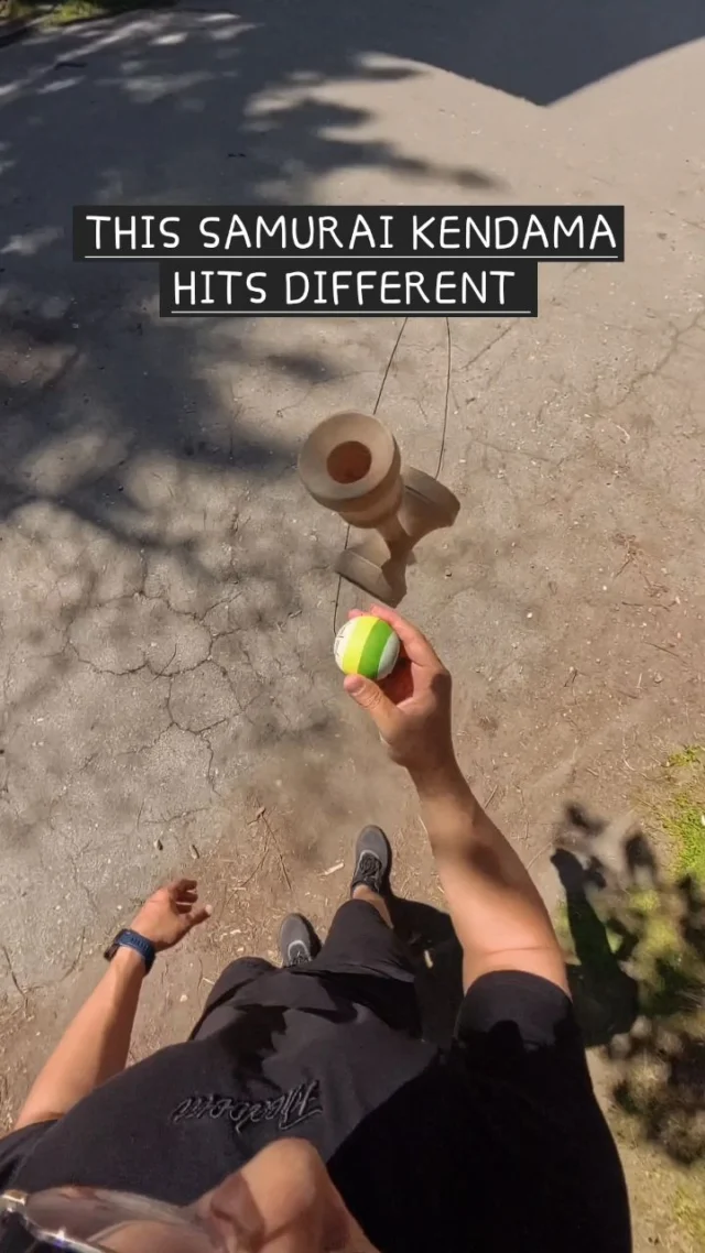 The Samurai kendama is from the future #kendama #TheSecretKendamas
