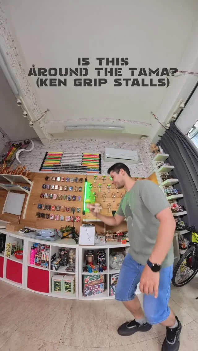 Does Around the Tama (All possible ken grip stalls surrounding the ken without twisting it) has to include the ring stalls? Then Around the Ken should have both of the hooks right? #Kendama #TheSecretKendamas