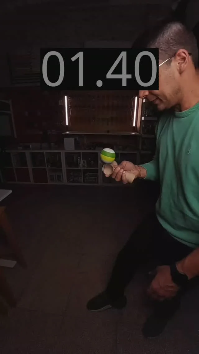 No hole wing practice day 2 #kendama